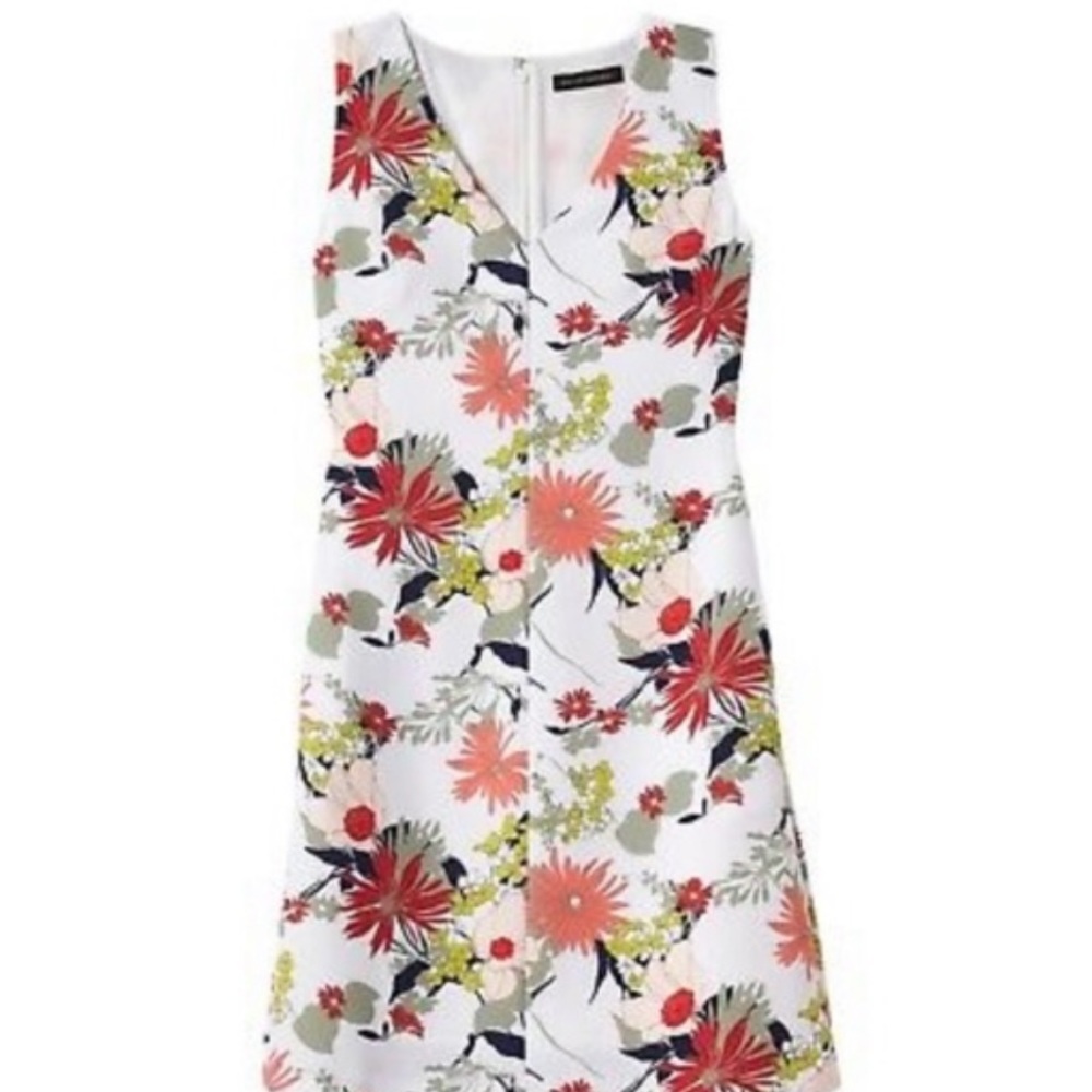 BANANA REPUBLIC FLORAL MINI DRESS